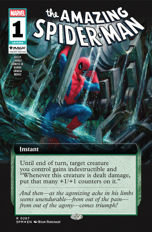 AMAZING SPIDER-MAN #1 MTG PRIZE VAR (11/01/2025) – Mushyhead Comics