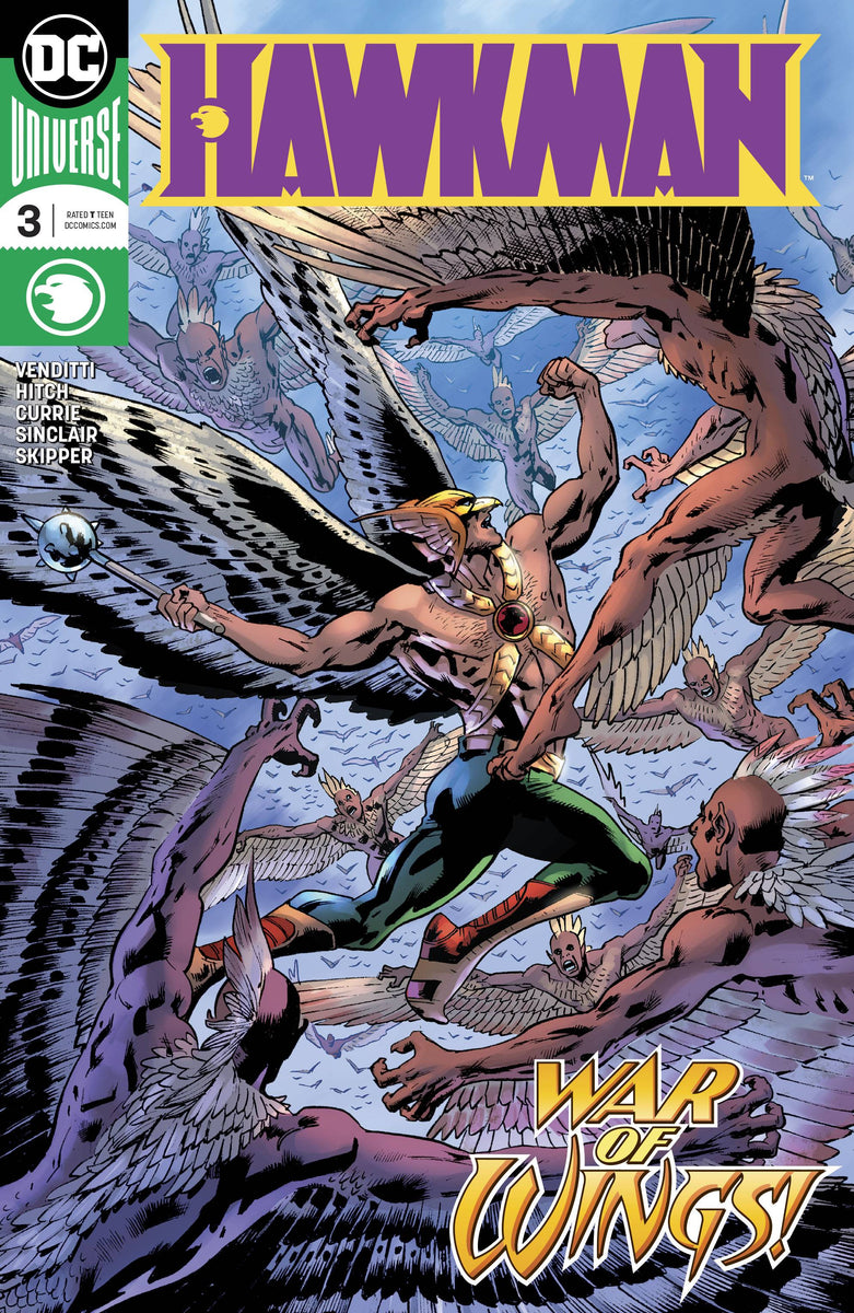 アメコミリーフ Hawkmoon Comics HAWKMAN #3 (08/08/2018) – Mushyhead Comics