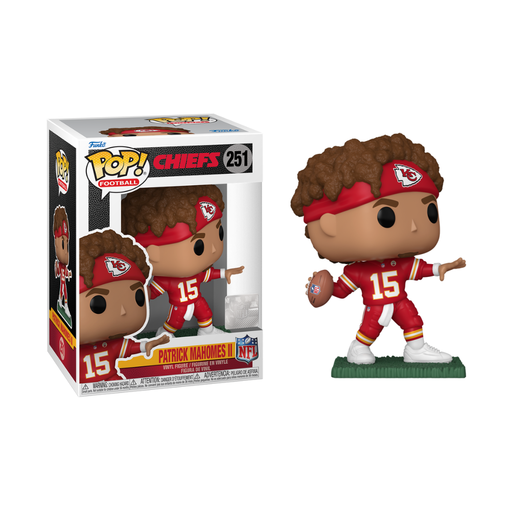 Funko POP! NFL: Patrick Mahomes II (RED HEADBAND)