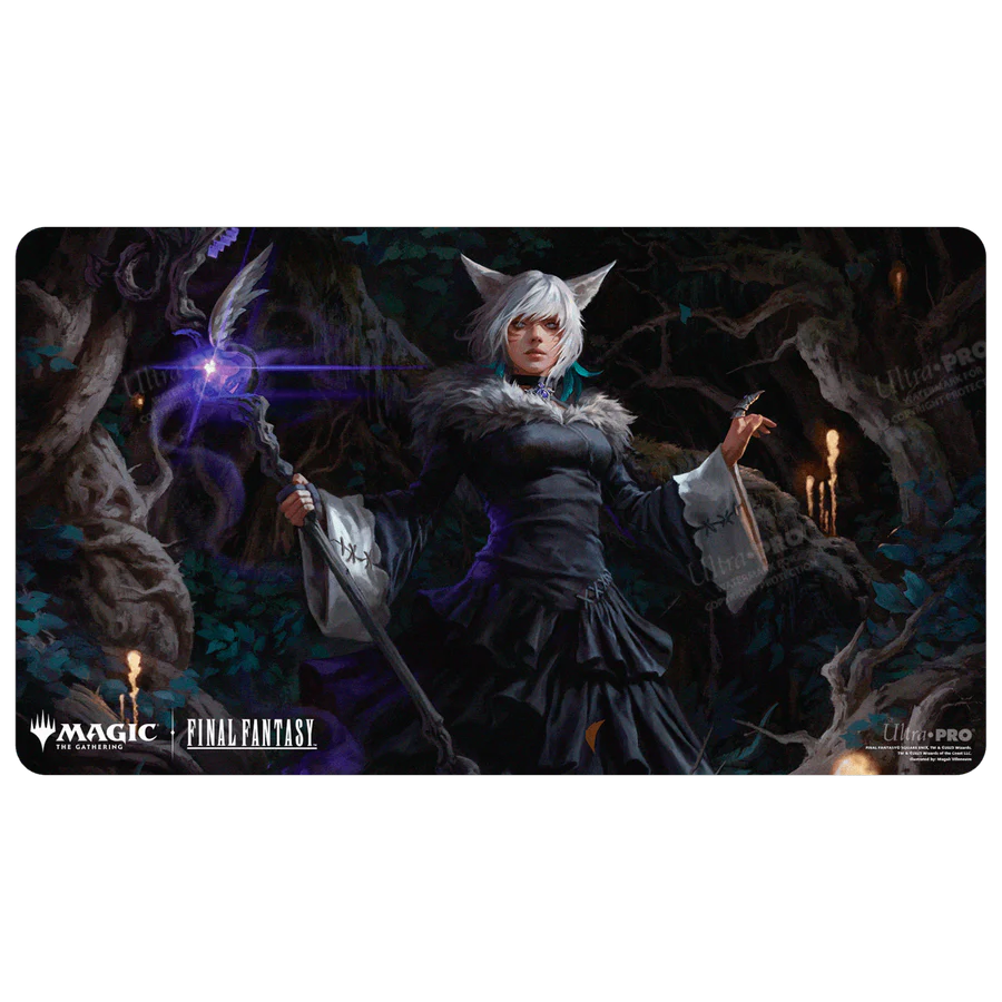 MTG FINAL FANTASY PLAYMAT: Y'SHTOLA, NIGHT'S BLESSED – Mushyhead Comics