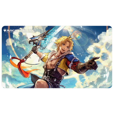 MTG FINAL FANTASY PLAYMAT: TIDUS, YUNA'S GUARDIAN
