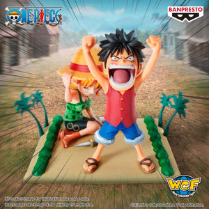 ONE PIECE LUFFY & NAMI LOG STORIES STATUE