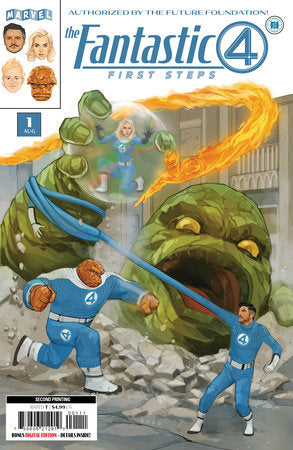 FANTASTIC FOUR FIRST STEPS 2ND PTG (08/27/2025)
