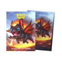 DRAGON SHIELD 100CT BRUSHED ART SLEEVES