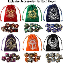 D&D Dice Set with Character Class Bags