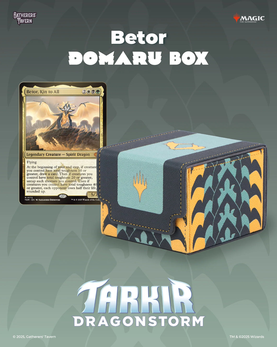 TARKIR DRAGONSTORM DOMARU BOX - BETOR
