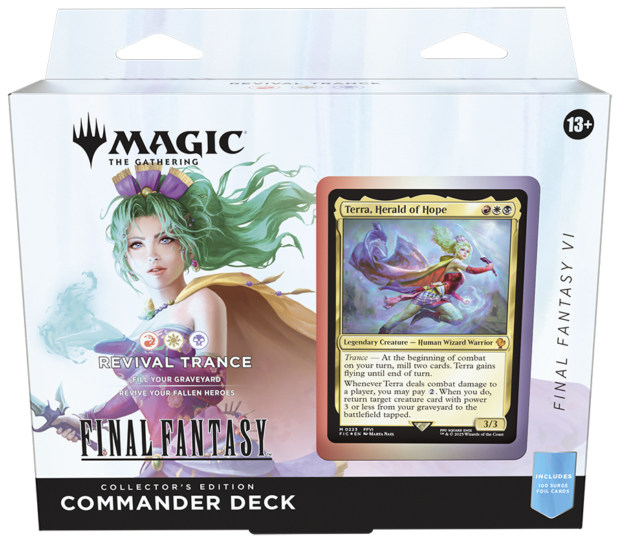mtg final fantasy collector commander FINAL FANTASY - COLLECTOR COMMANDER