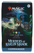 MURDERS AT KARLOV MANOR - COMMANDER DECKS