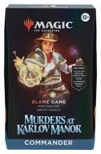 MURDERS AT KARLOV MANOR - COMMANDER DECKS