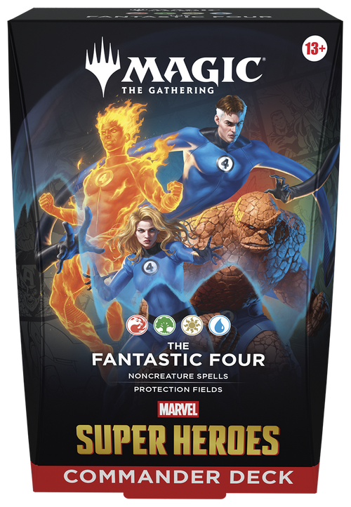 MARVEL SUPER HEROES - COMMANDER DECK - FANTASTIC FOUR