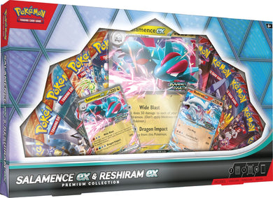 SALAMENCE ex & RESHIRAM ex PREMIUM COLLECTION