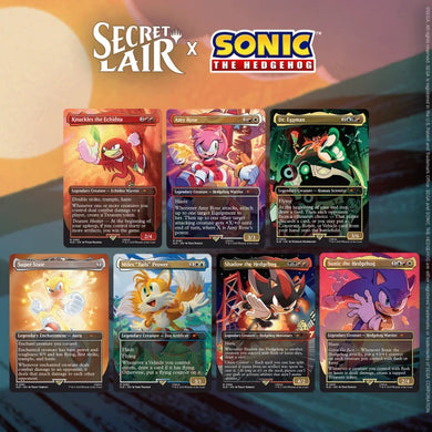 MTG SECRET LAIR X SONIC - FRIENDS & FOES (NON-FOIL)