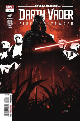 STAR WARS DARTH VADER BLACK WHITE AND RED #4 (07/26/2023)