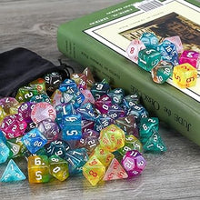 Multi Color Shimmer Polyhedral 7-Die Set