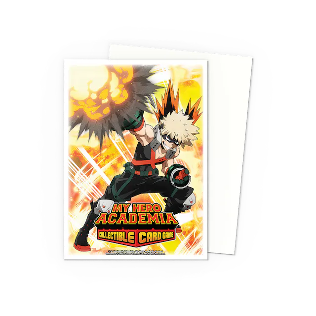 my hero academia card sleeves Card Supplies Dragon Shield Matte My Hero Academia Bakugo Explode Standard Card Sleeves 100 Count Arcane Tinmen