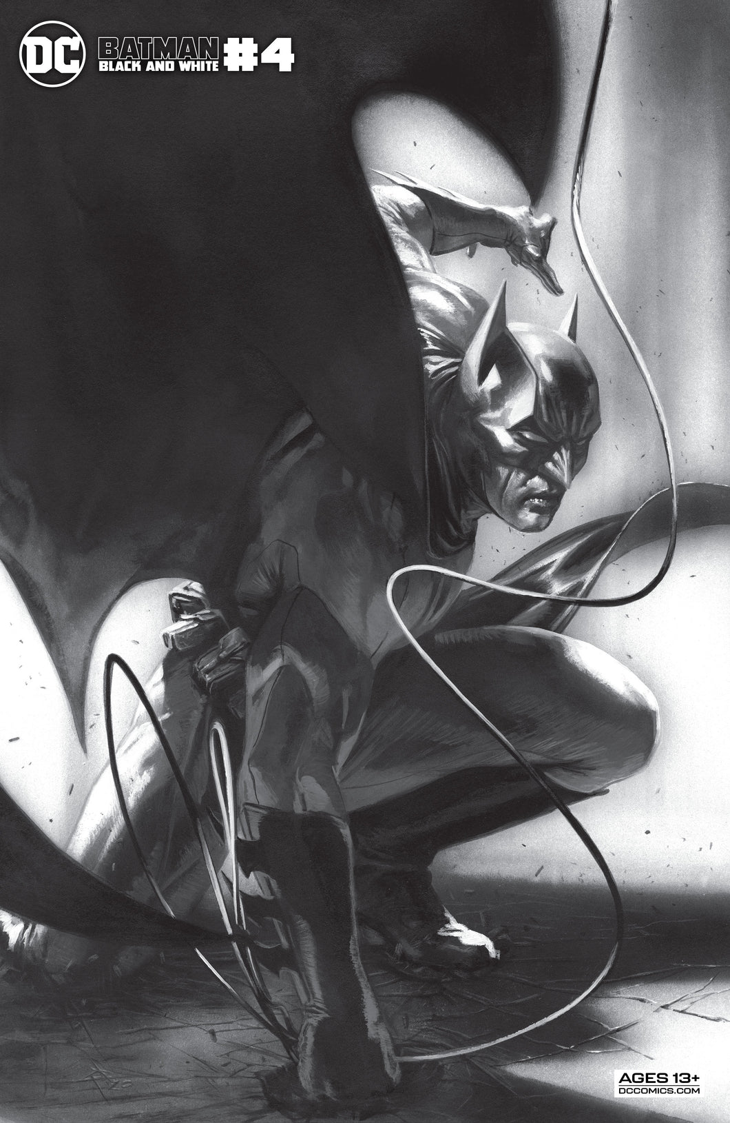 BATMAN BLACK & WHITE #4 CVR B GABRIELLE DELL OTTO (03/23/2021)