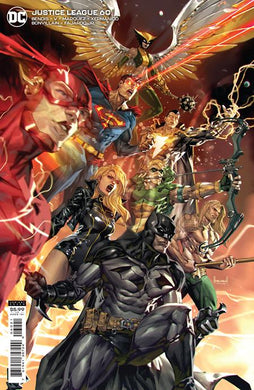 JUSTICE LEAGUE #60 CVR B KAEL NGU CARD STOCK VAR (04/20/2021)