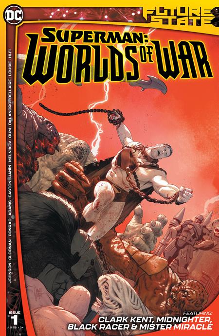 FUTURE STATE SUPERMAN WORLDS OF WAR #1 (OF 2) CVR A (01/19/2021)