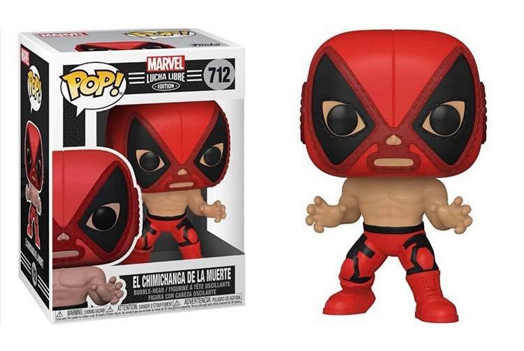 Funko POP! Marvel : Lucha Libre - El Chimichanga de la Muerte (Deadpool)