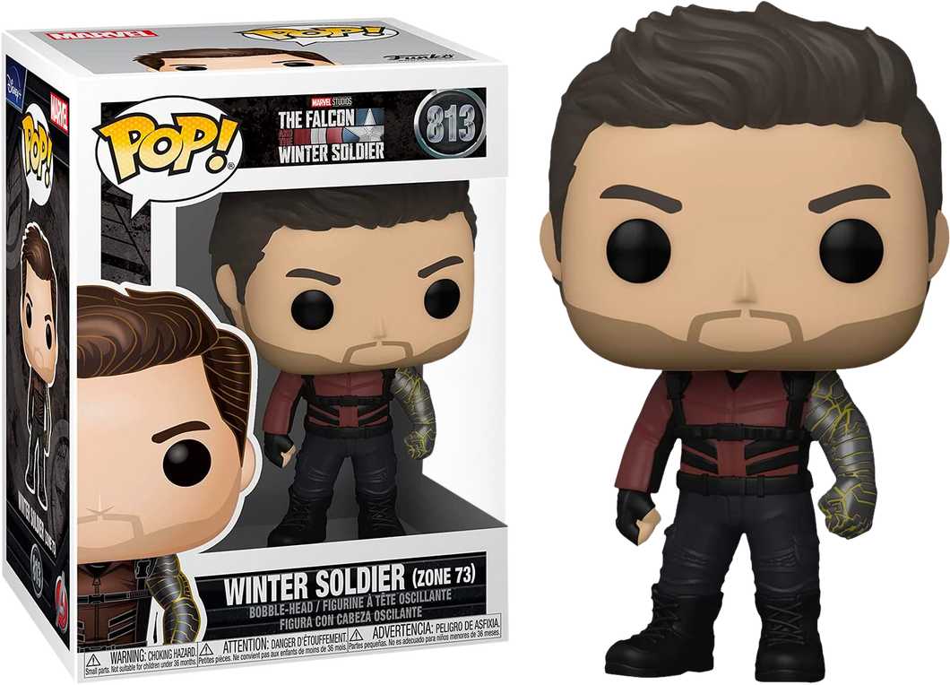 Funko POP! Marvel : The Falcon & Winter Soldier - Winter Soldier (Zone 73)