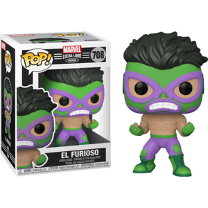 Funko POP! Marvel : Lucha Libre - El Furioso (Hulk)