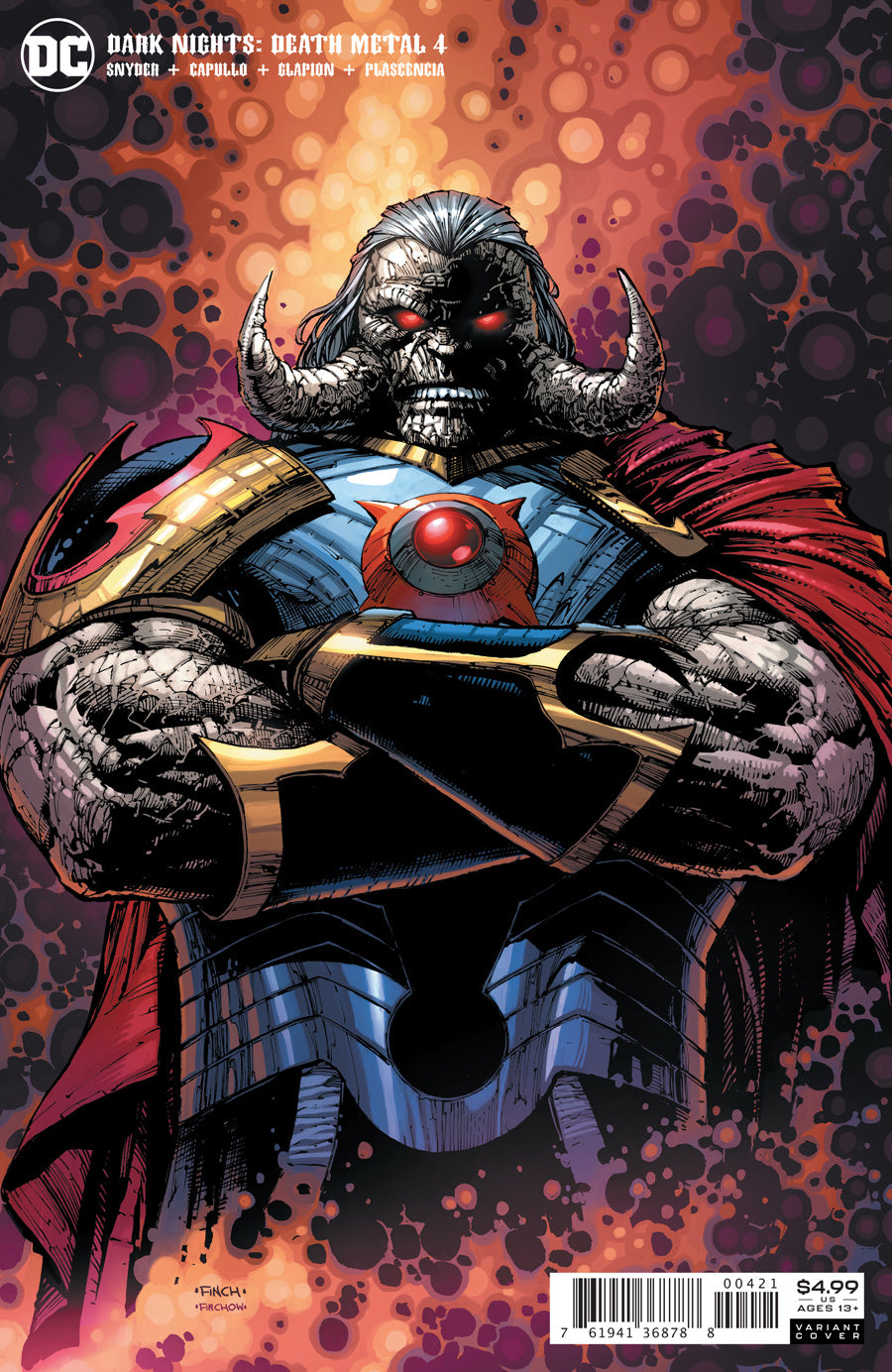 DARK NIGHTS DEATH METAL #4 (OF 7) CVR B (10/13/2020)