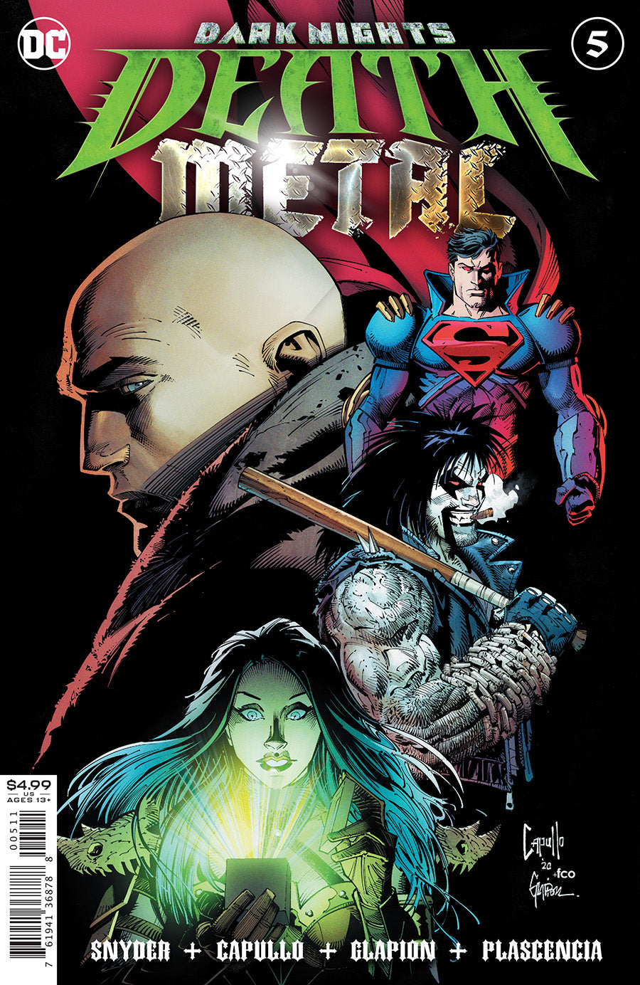 DARK NIGHTS DEATH METAL #5 (OF 7) CVR A  (11/17/2020)