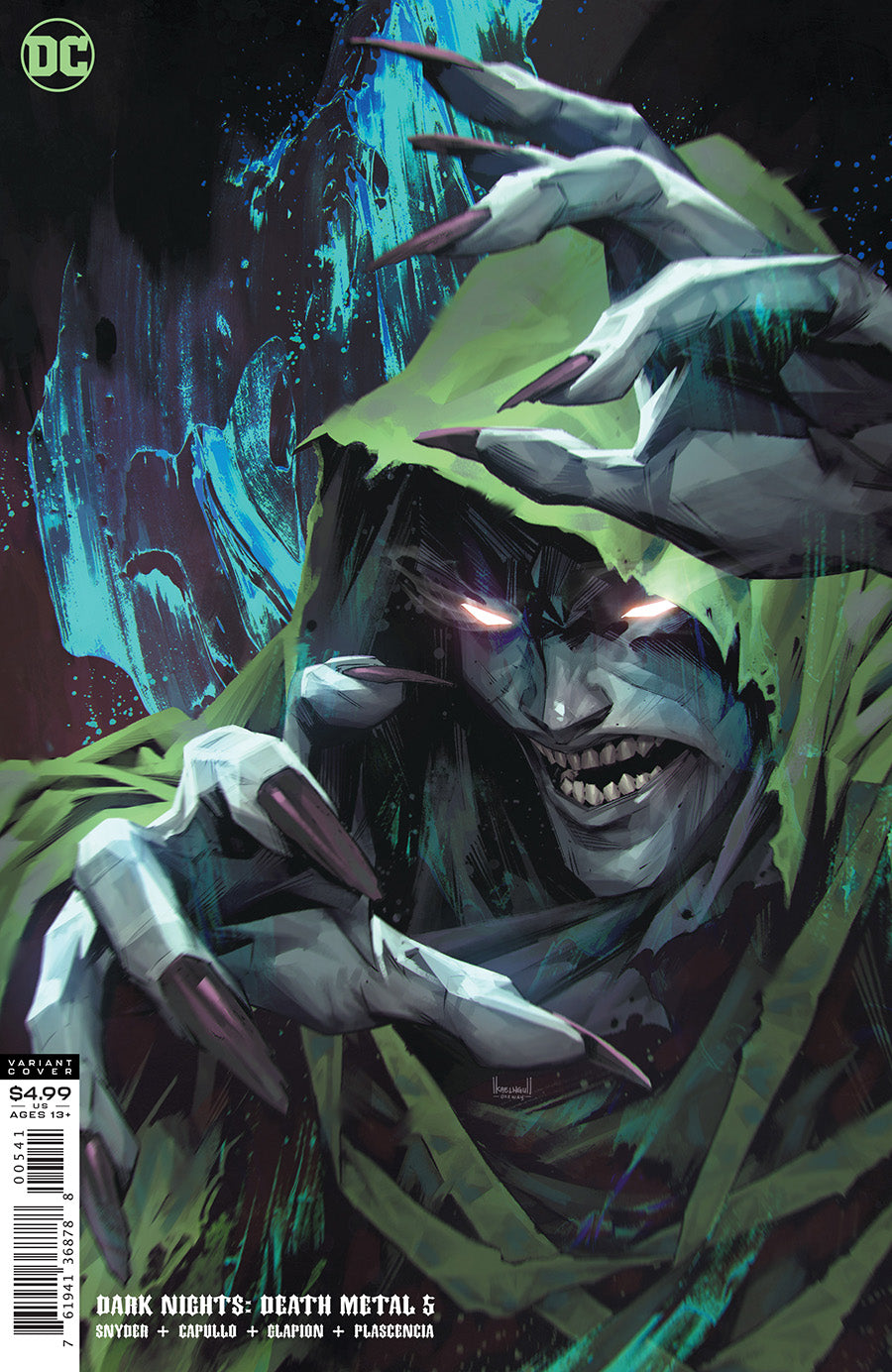 DARK NIGHTS DEATH METAL #5 (OF 7) CVR D  (11/17/2020)
