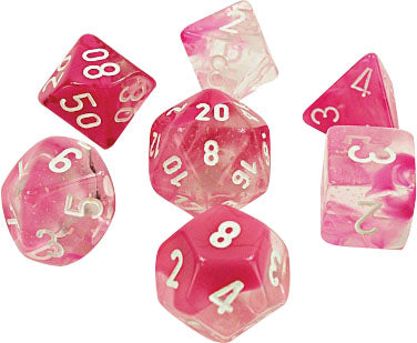 Chessex: Gemini Luminary 7-Die Set