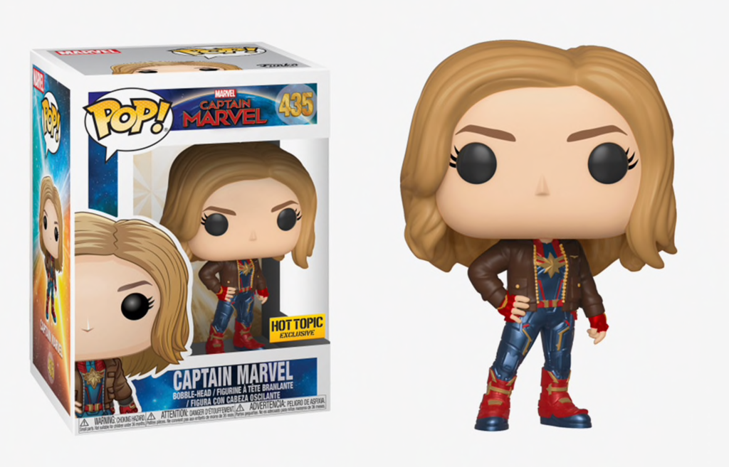 Captain marvel exclusive hot sale pop