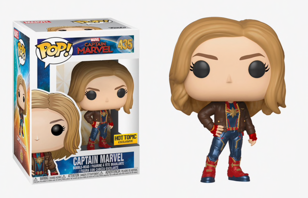 Funko POP! Marvel: Captain Marvel - Captain Marvel Hot Topic Exclusive