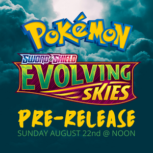 Pokemon Evolving Skies Pre-release Entry Fee