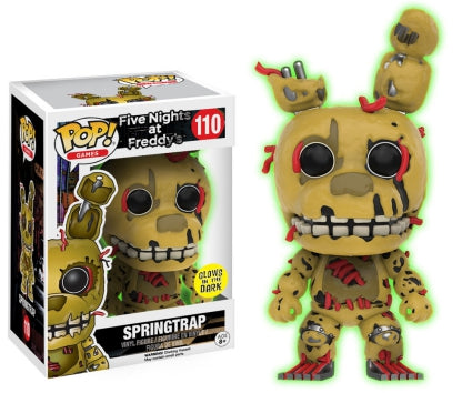 Funko POP! Games: Five Nights at Freddy's - Springtrap (Gamestop) (GitD)