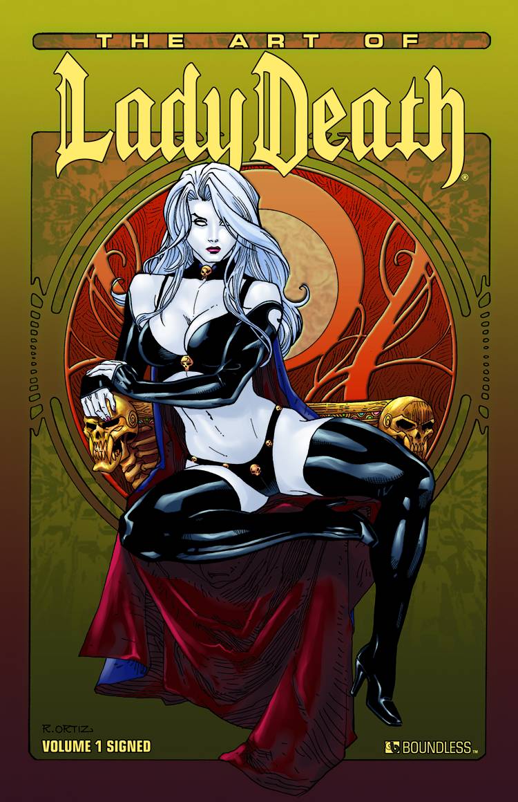 ART OF LADY DEATH SGN HC VOL 01