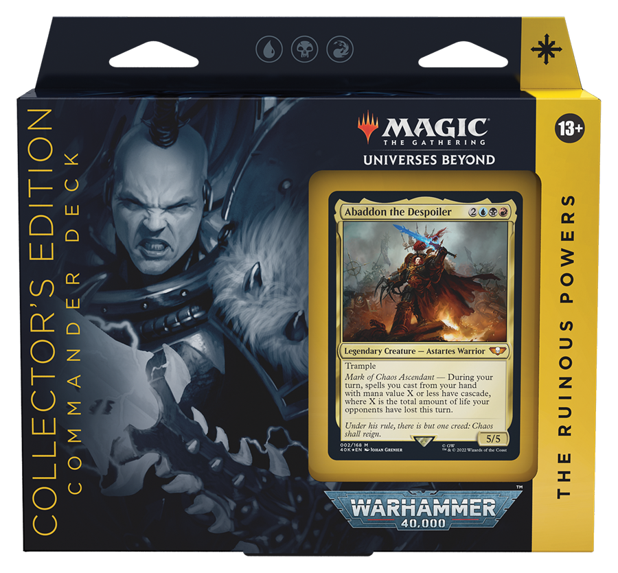 MTG UNIVERSES BEYOND: WARHAMMER 40K COLLECTOR COMMANDER DECKS – Mushyhead  Comics
