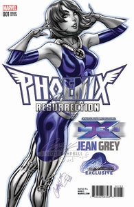 Cover B: Ultimate X-Men Jean Grey (Blue mid-drift)