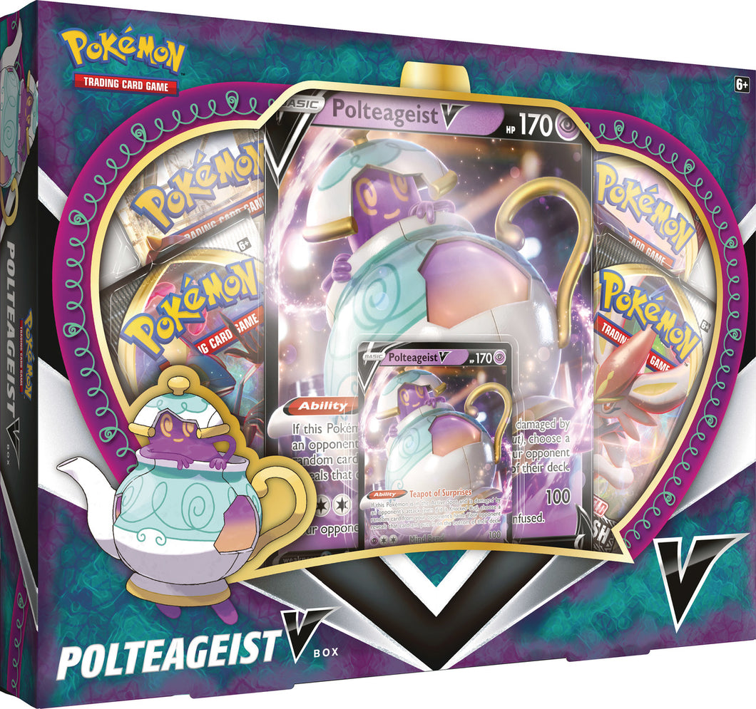 pokemon polteageist card Polteageist V - SWSH021 #SWSH021  Jumbo cards  Pokemon TCG