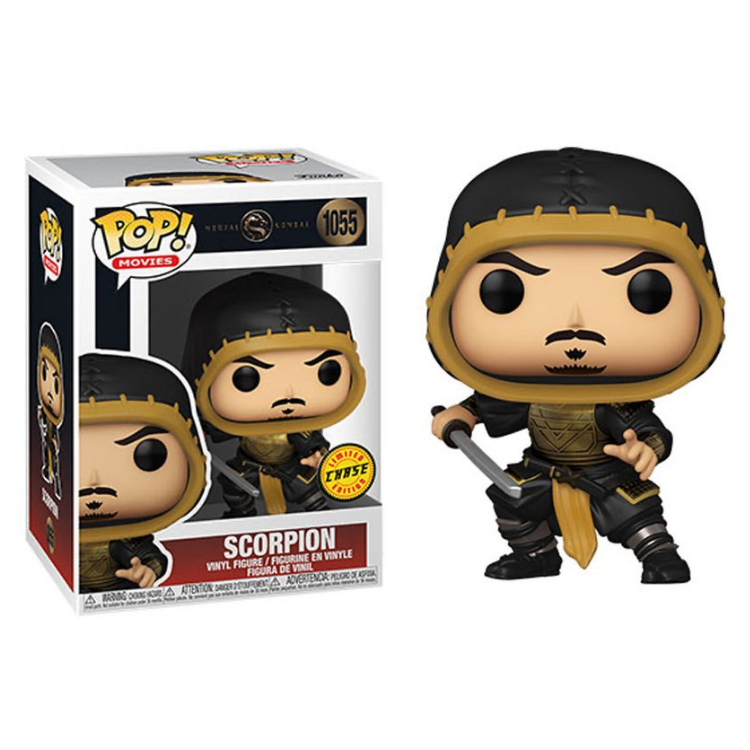 FUNKO POP! MOVIES: MORTAL KOMBAT - SCORPION  (CHASE) (2021)