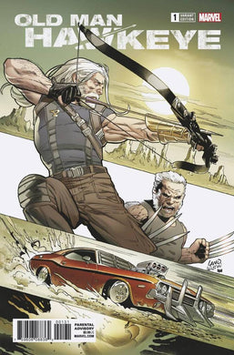 Old Man Hawkeye #1 (of 12) 1:25 Greg Land Incentive Variant