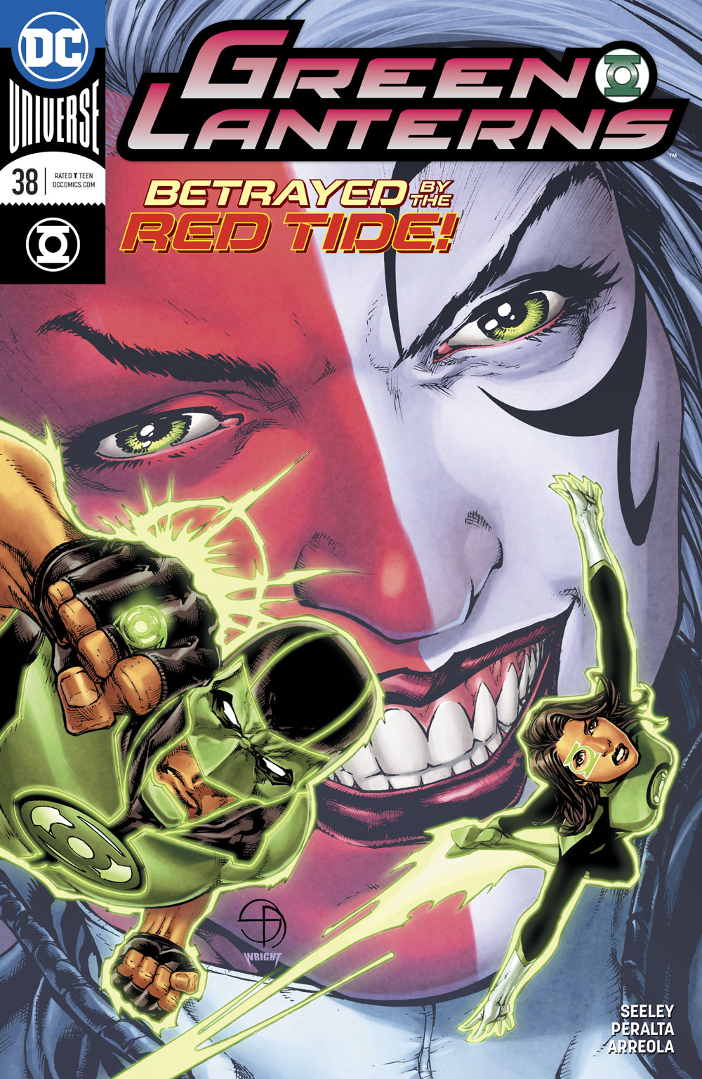 Green Lanterns #38 Shane Davis Cover A