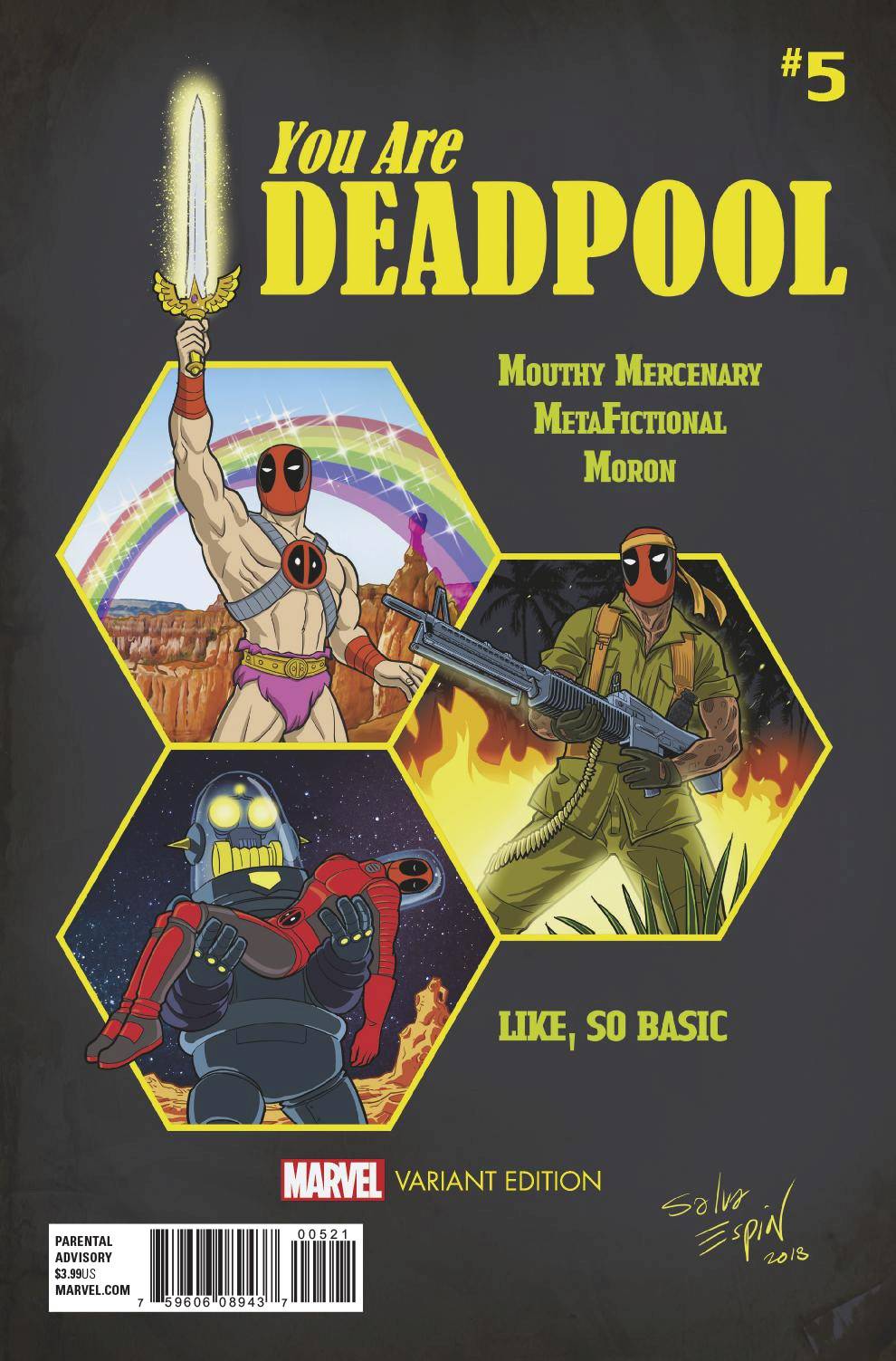 YOU ARE DEADPOOL #5 (OF 5) ESPIN RPG VAR
