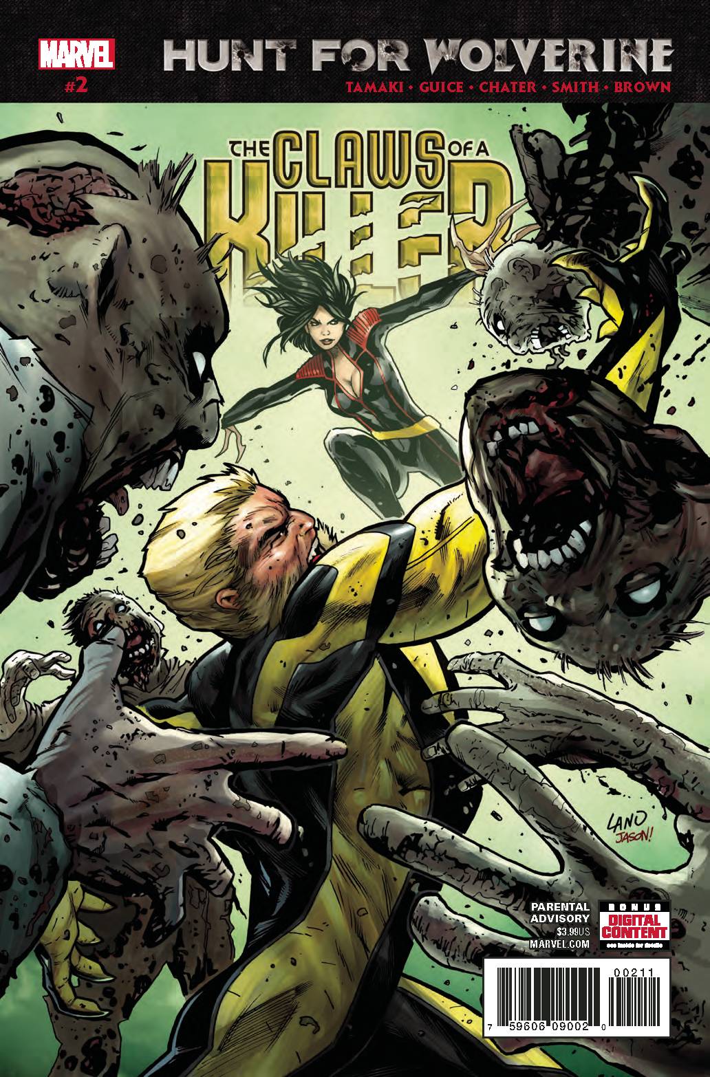 HUNT FOR WOLVERINE CLAWS OF KILLER #2 (OF 4) (06/20/2018)