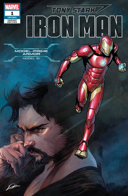 TONY STARK IRON MAN #1 MARQUEZ ARMOR VAR (06/20/2018)