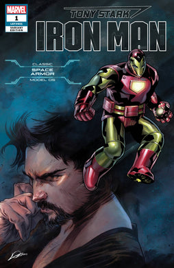 TONY STARK IRON MAN #1 SPACE ARMOR VAR (06/20/2018)