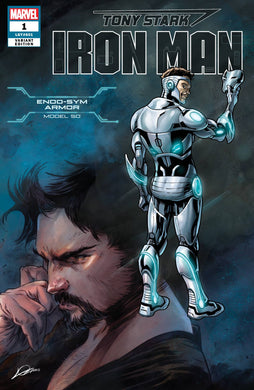TONY STARK IRON MAN #1 SUPERIOR ARMOR VAR (06/20/2018)