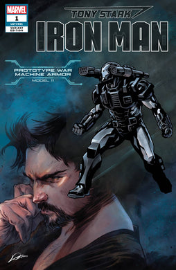 TONY STARK IRON MAN #1 WAR MACHINE STARK ARMOR VAR (06/20/2018)