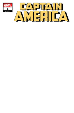 CAPTAIN AMERICA #1 BLANK VAR (07/04/2018)