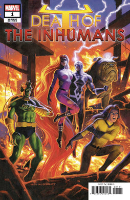 DEATH OF INHUMANS #1 (OF 5) HILDEBRANDT VAR VF/NM (07/04/2018)