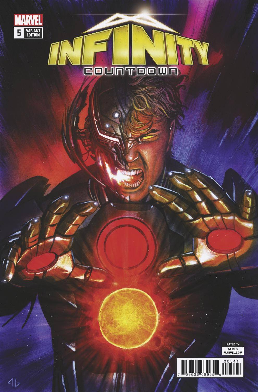 INFINITY COUNTDOWN #5 (OF 5) ULTRON HOLDS INFINITY VAR (07/18/2018)