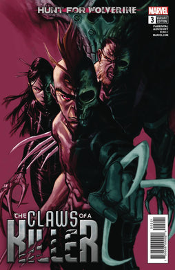 HUNT FOR WOLVERINE CLAWS OF KILLER #3 (OF 4) CANETE VAR (07/18/2018)
